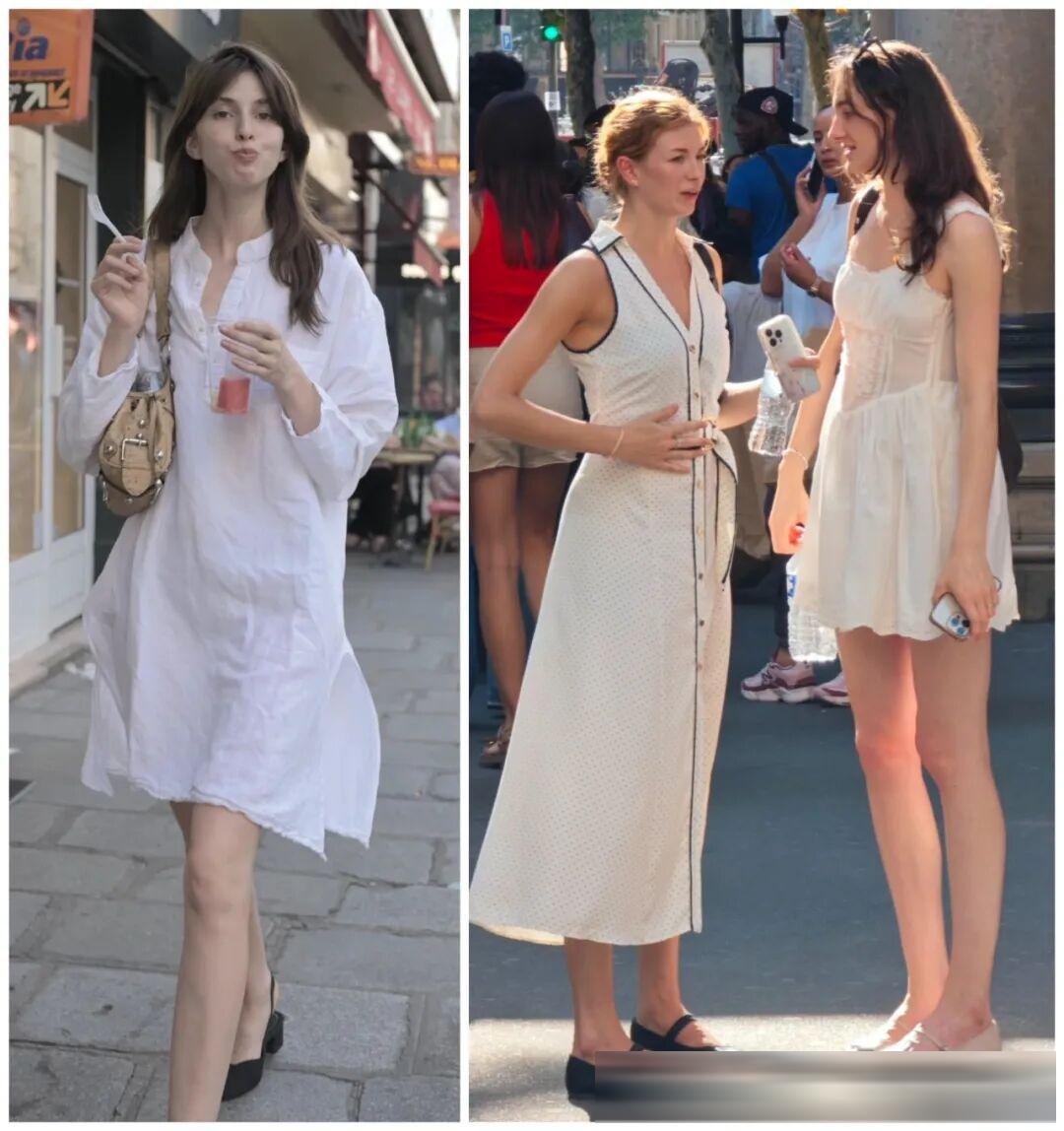 巴黎女人40度时穿了什么？