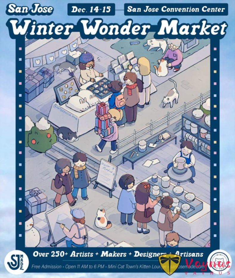 12月的浪漫情人节,美国湾区这些圣诞市集超有氛围!