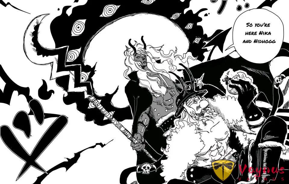 海賊王1182話：伊姆大人擊敗洛基王子，加林聖獲得牛鬼果實