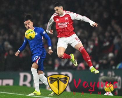 六年来首次！阿森纳力压切尔西（arsenal vs chelsea）晋级英联杯决赛！