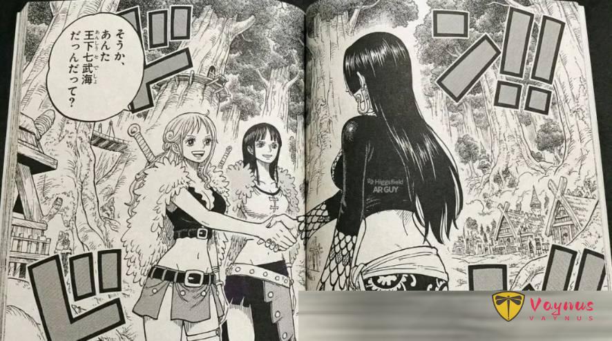 海賊王1189話:女帝漢庫克抵達巨人族,舒莉公主恢復記憶