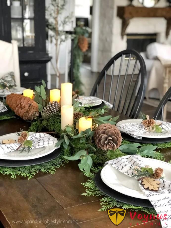 超简单的感恩节餐桌布置技巧,不花大钱也能布置出节日感!