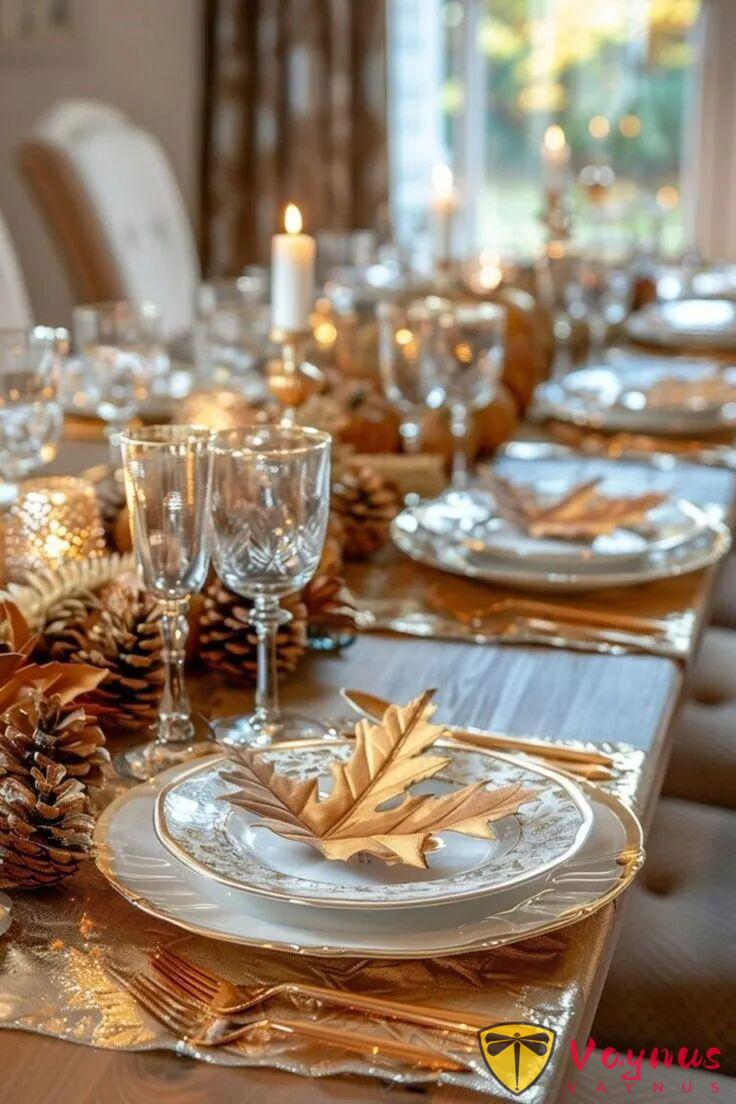 超简单的感恩节餐桌布置技巧,不花大钱也能布置出节日感!