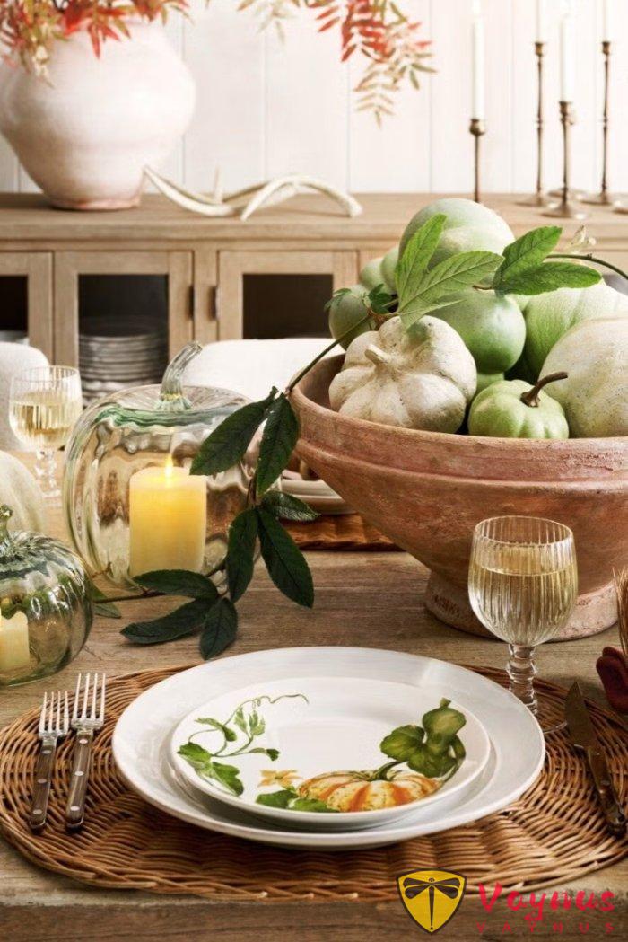 超简单的感恩节餐桌布置技巧,不花大钱也能布置出节日感!