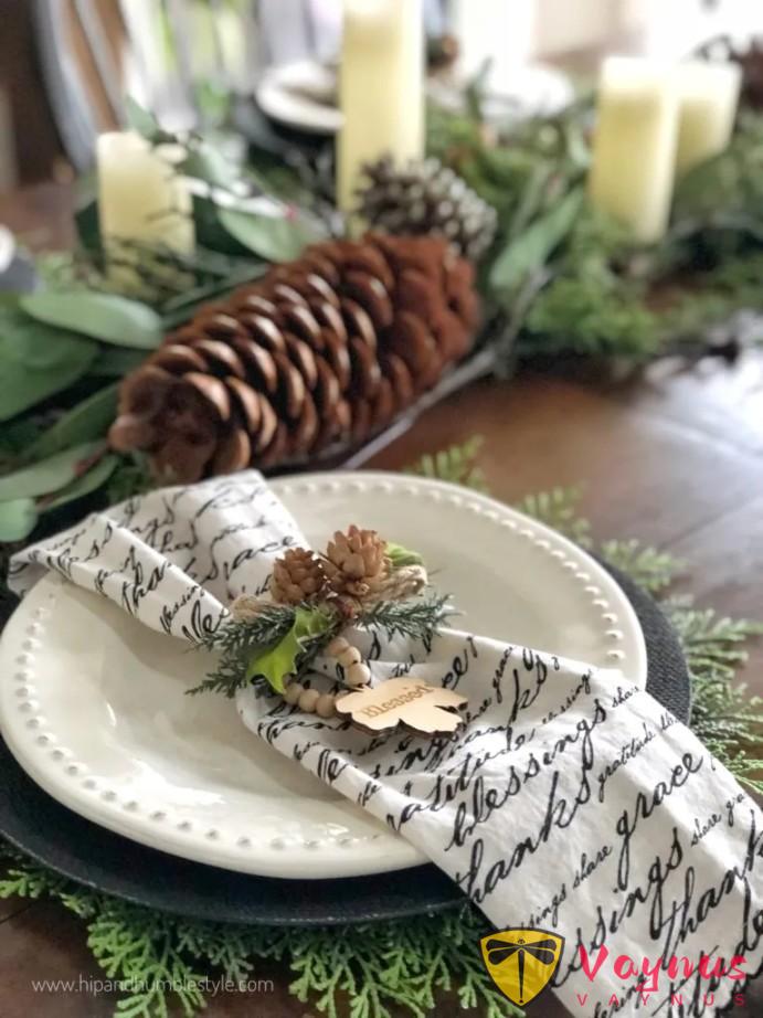 超简单的感恩节餐桌布置技巧,不花大钱也能布置出节日感!