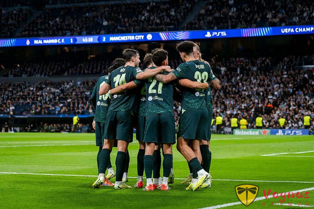 欧冠抽签结果出炉!我城与皇马再次相遇!