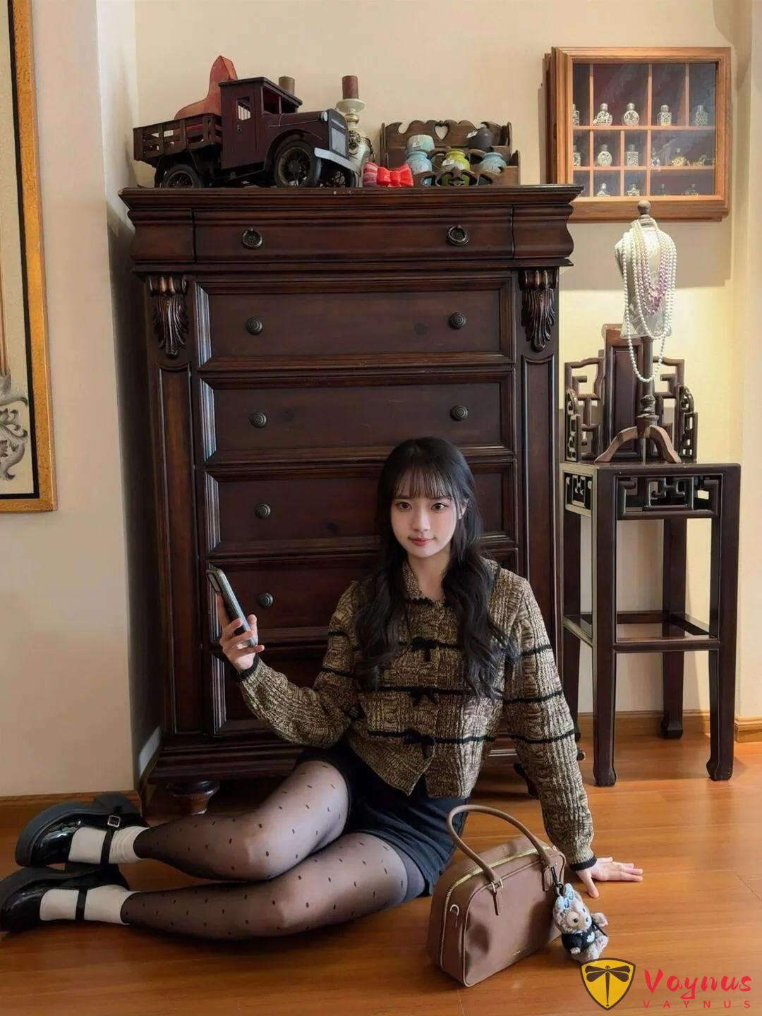 復古少女氛圍感大片，5個拍照動作拿捏鬆弛感，自然不做作，出片率超高