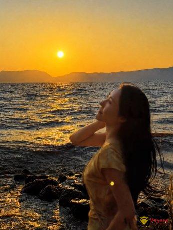 遇见海边夕阳就这样拍！4个万能构图技巧，简单易学有氛围，谁拍谁漂亮出片！