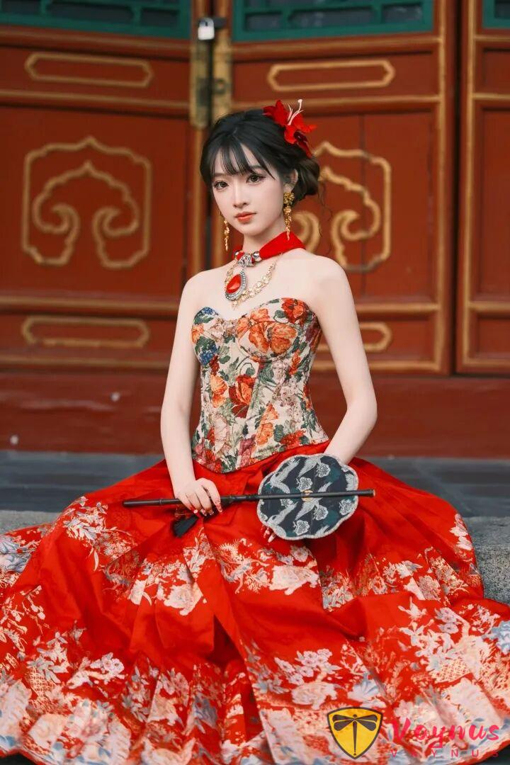 氛围感拉满！9个新中式拍照姿势，不仅显瘦还显白，过年照着拍