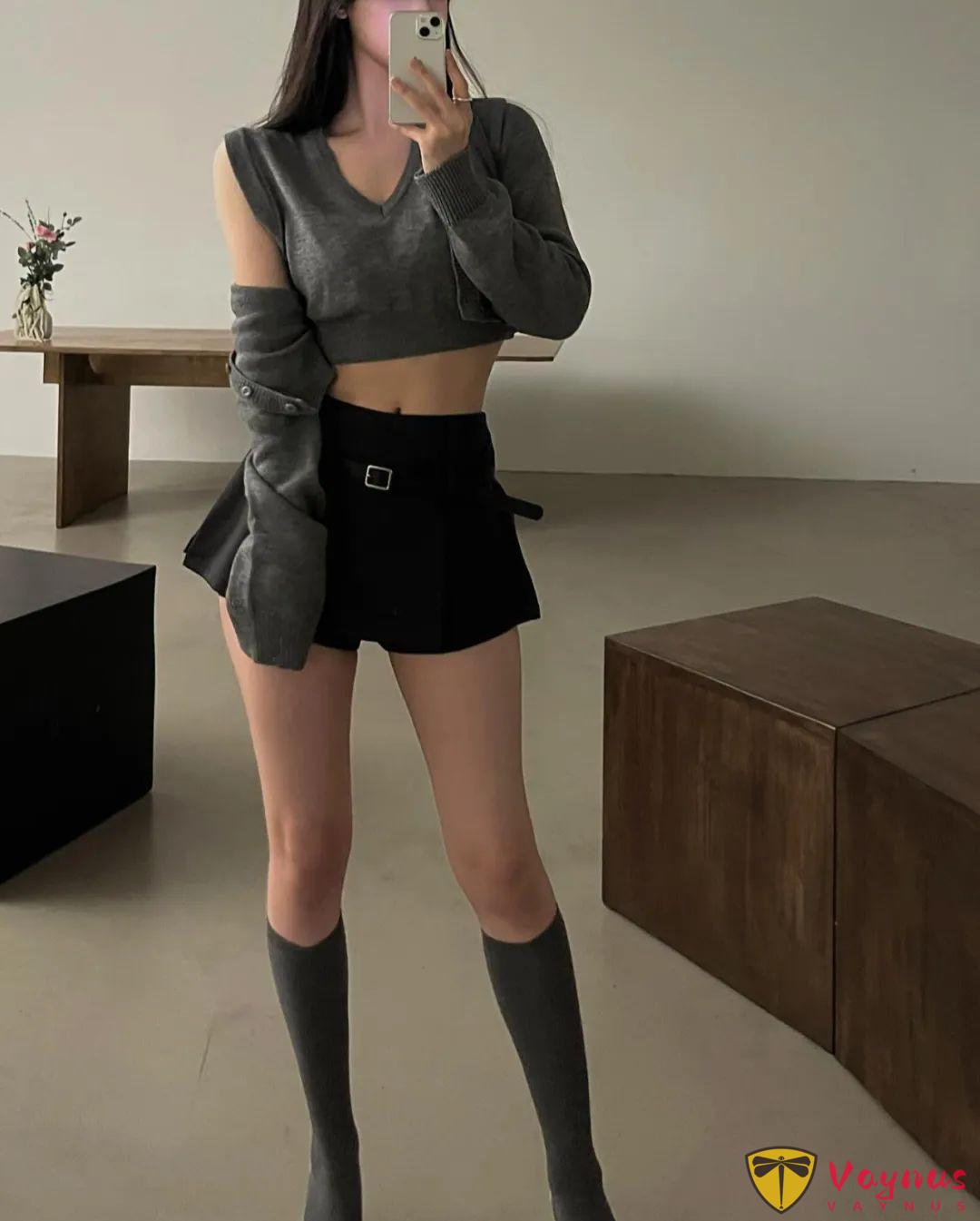 韩国极品女神！白皙修长，纤细笔直，完美身材太绝了