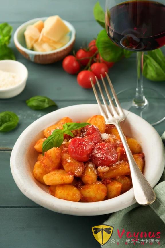 意式土豆糰子，不同的風味和細微差別