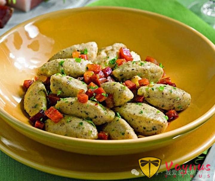 意式土豆糰子，不同的風味和細微差別