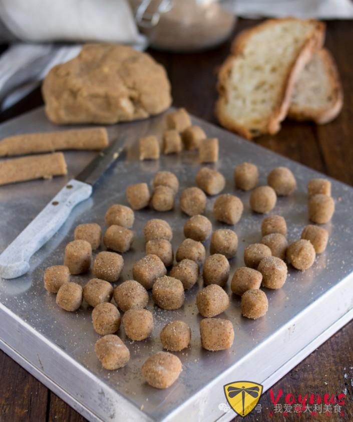 意式土豆糰子，不同的風味和細微差別