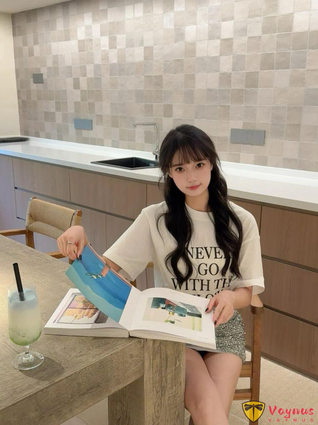 咖啡店清新系女孩｜9种自然动作拍法，松弛感十足，画面干净又有故事感