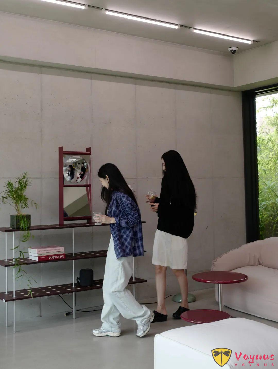格子襯衫的ins穿搭