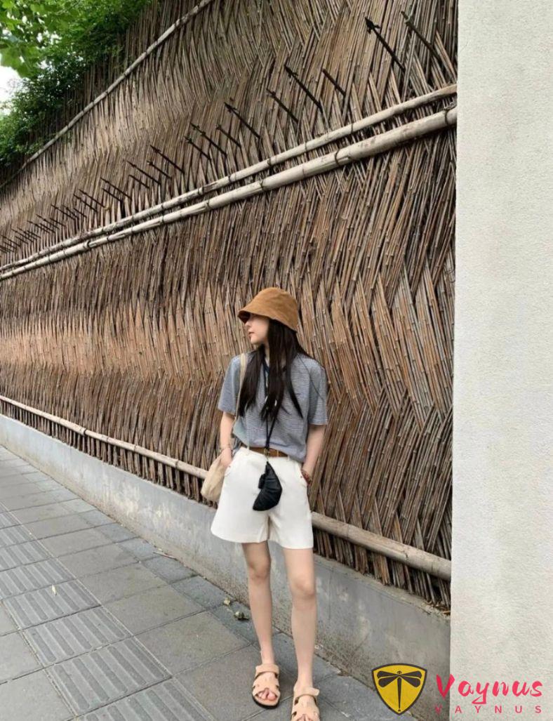 条纹T恤怎么搭