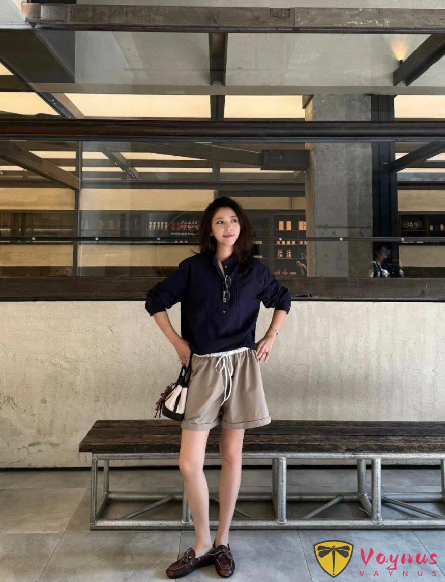 太好看的藏蓝色衬衫