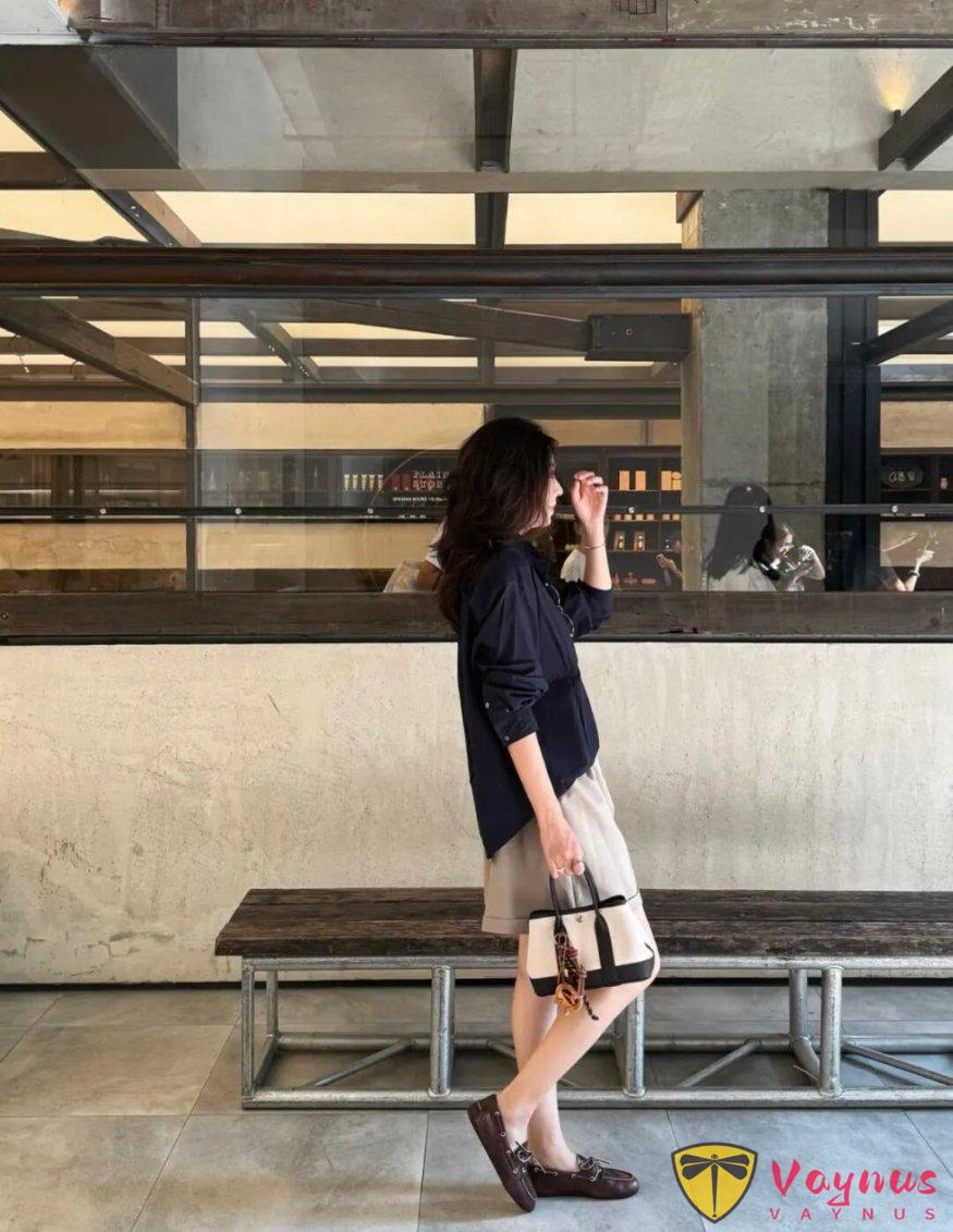 太好看的藏蓝色衬衫