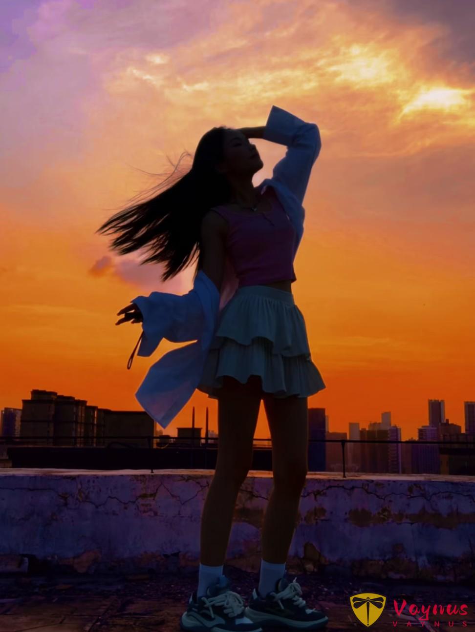 绝美落日剪影,8个夕阳拍照姿势,把温柔和浪漫焊在身上!