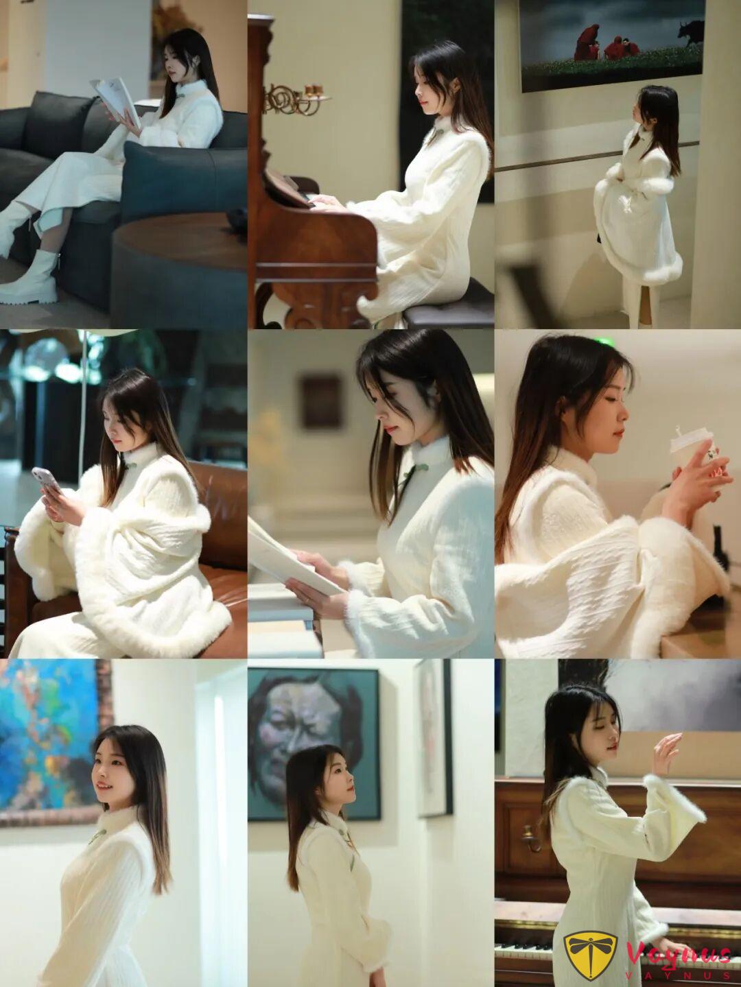 别光站着傻拍！钢琴、画作、楼梯，9招教你利用环境拍出高知女神范