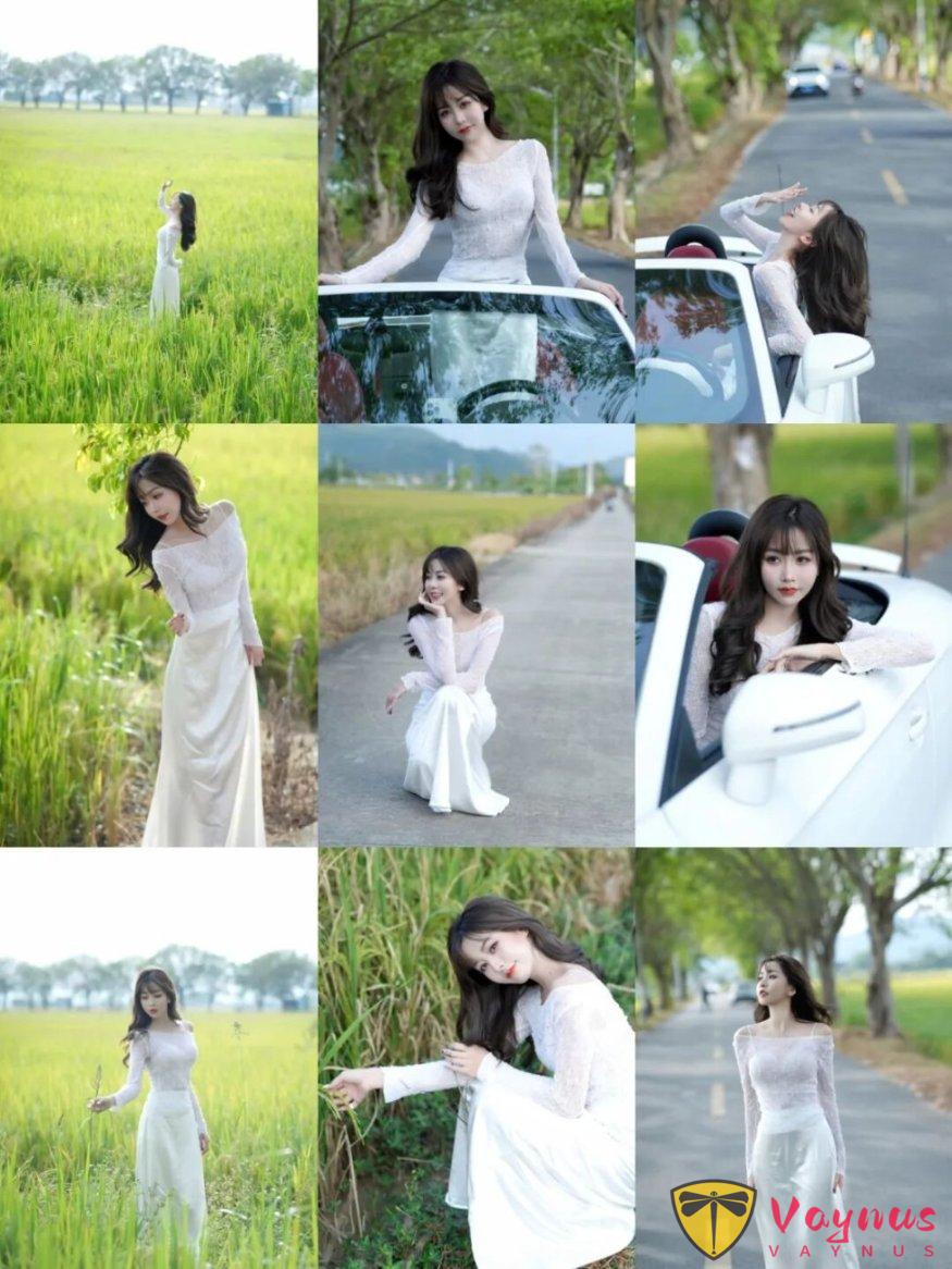 美到失语！清冷感「法式田园风」，9个拍照姿势，强烈建议收藏