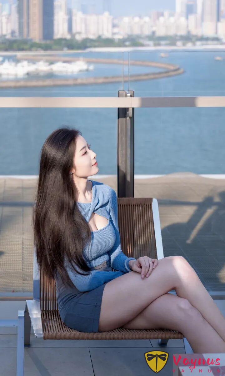 風衣配短裙,9個拍照姿勢,顯瘦顯高秀長腿,性感撩人超有氛圍