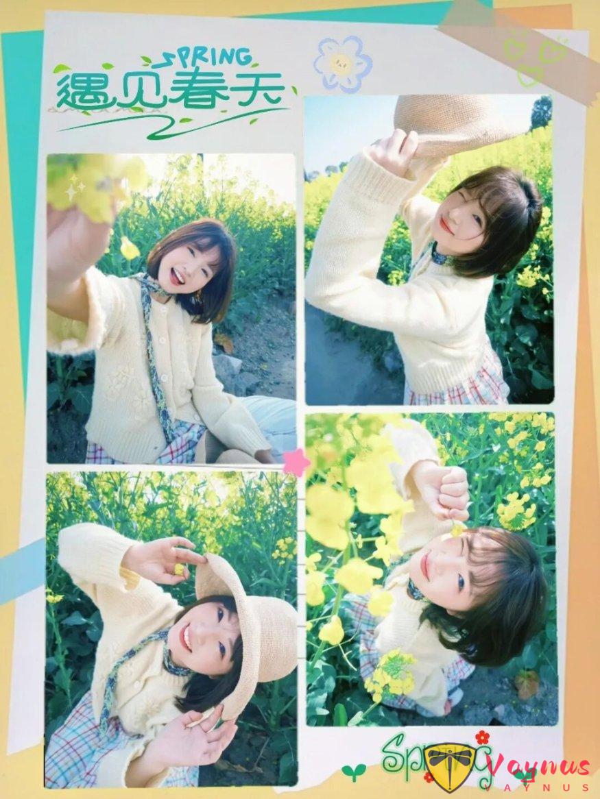 6个春天赏花拍照姿势,文艺也出片,适用于所有的花花拍照~