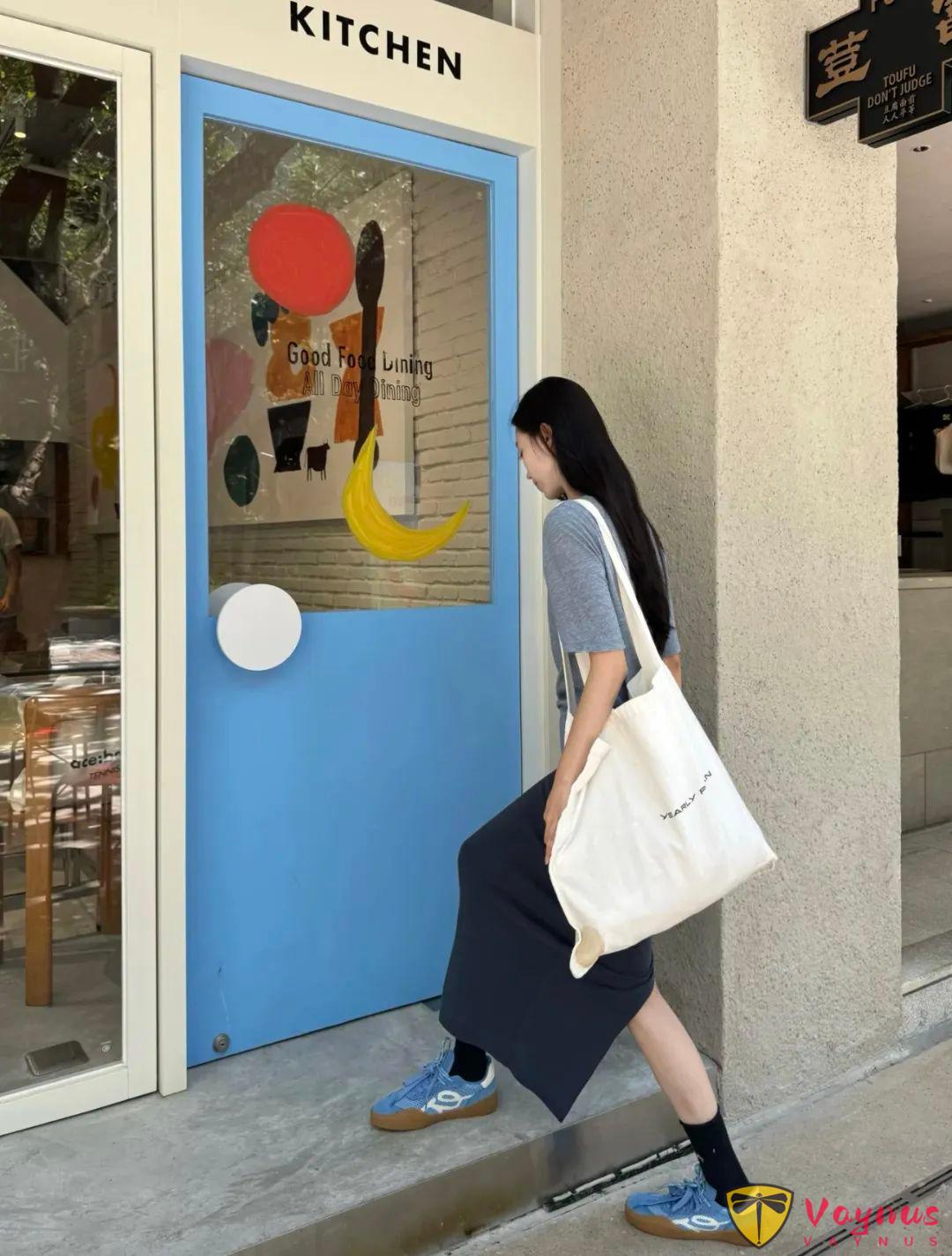藍色德訓鞋怎麼搭
