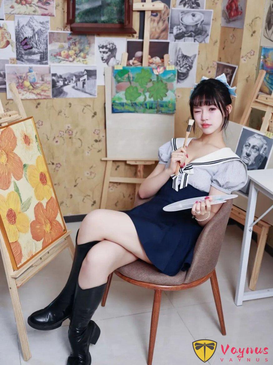 清純學院風,9個水手服拍照姿勢,顯瘦減齡、甜美可愛,太出片了