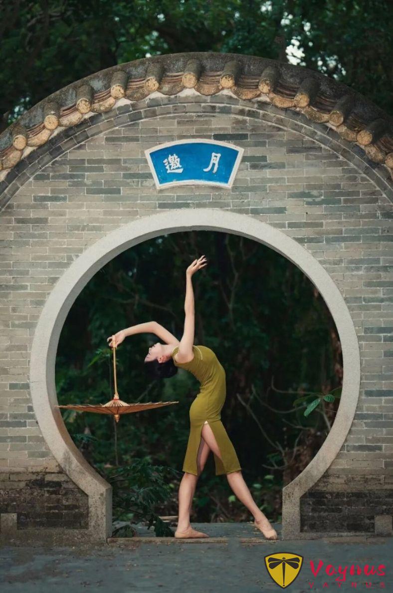 舞蹈生拍旗袍也太絕了!9個教科書般的姿勢,優雅靈動有韻味