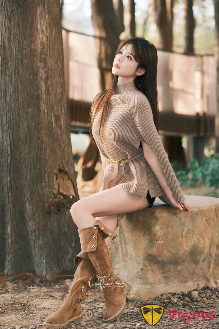 冬天穿毛衣，学几个户外拍照姿势，简约大气不落俗，慵懒随性显气质