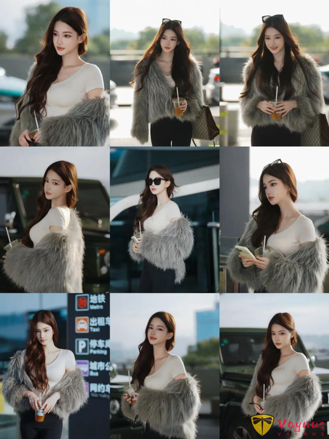 9個韓系站姐拍照姿勢,清冷高階有氣場,拍出女明星出街既視感