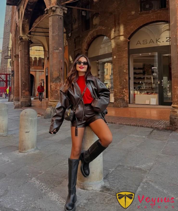 秋冬穿搭里不能没有短裤!