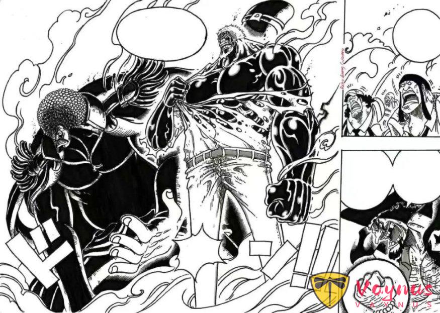 海贼王1179话：卡普和战国联手激战黑胡子，神之骑士团击败革命军