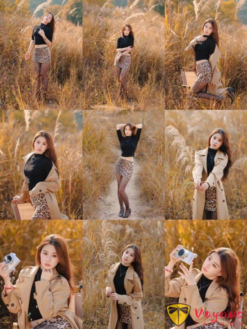 蘆葦蕩怎麼拍才高階？學會這9個氛圍感姿勢，氣質這一塊拿捏了