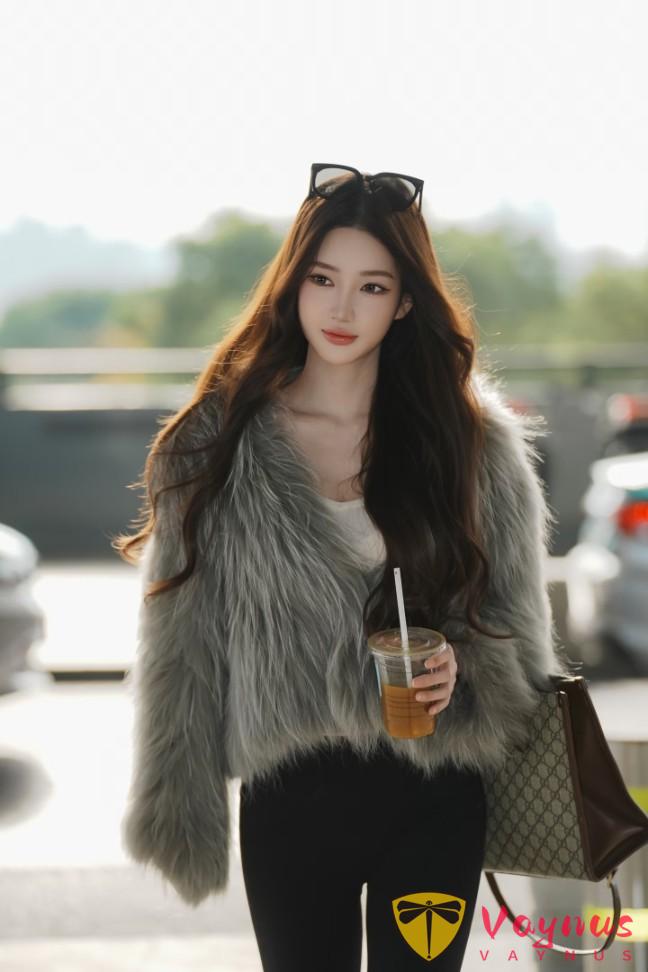 9個韓系站姐拍照姿勢,清冷高階有氣場,拍出女明星出街既視感