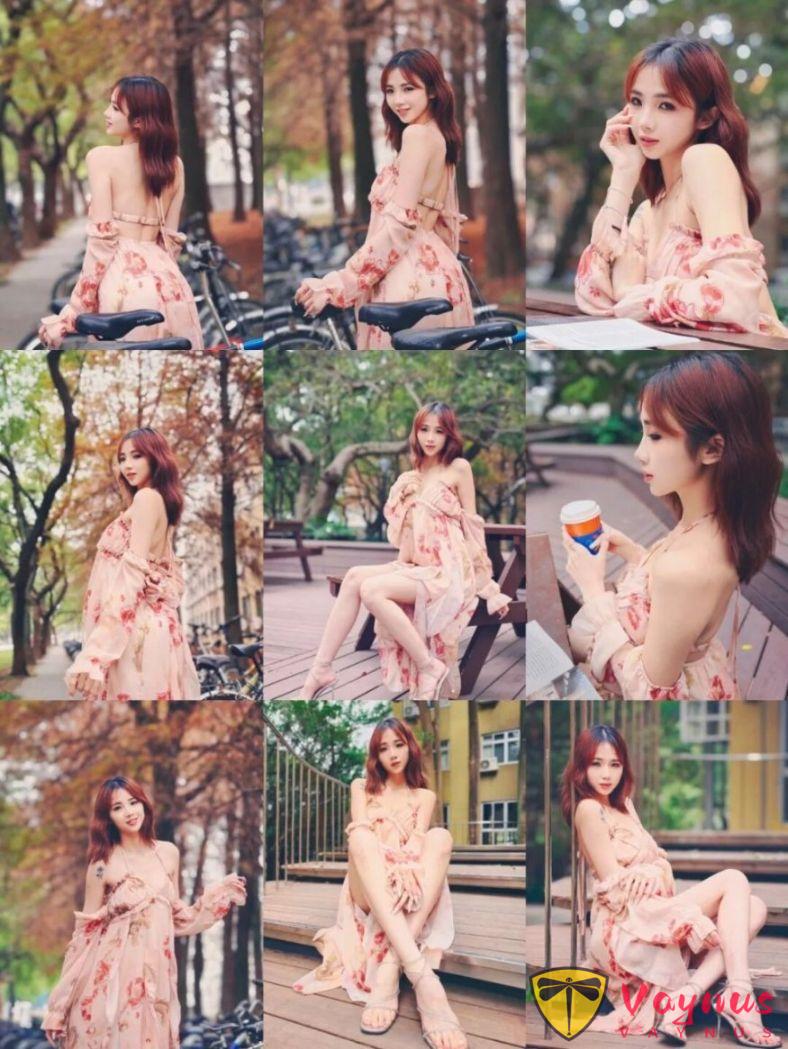 9个露背吊带裙拍照姿势，显瘦又高级，穿出法式慵懒感！