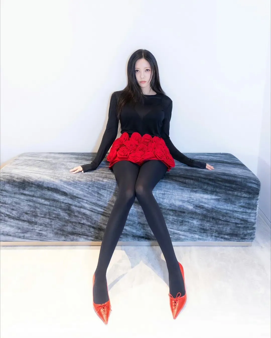 韩国极品女神！35岁风韵犹存，超级大长腿，真的太美了