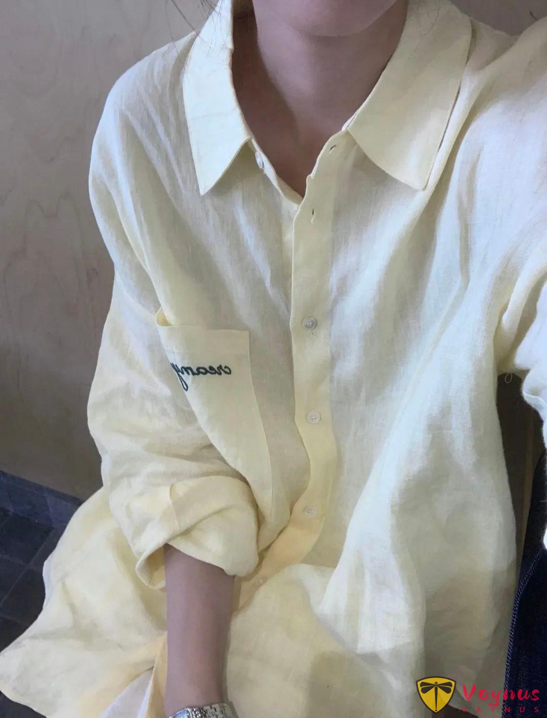 夏天少不了亚麻的松弛感，透气凉快还高级
