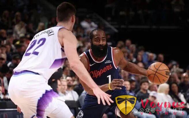 25场20+！小卡创纪录率快船逆转 哈登16+10导演19战16胜神迹！