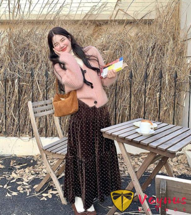 “毛衣+裙子”，谁穿谁美！