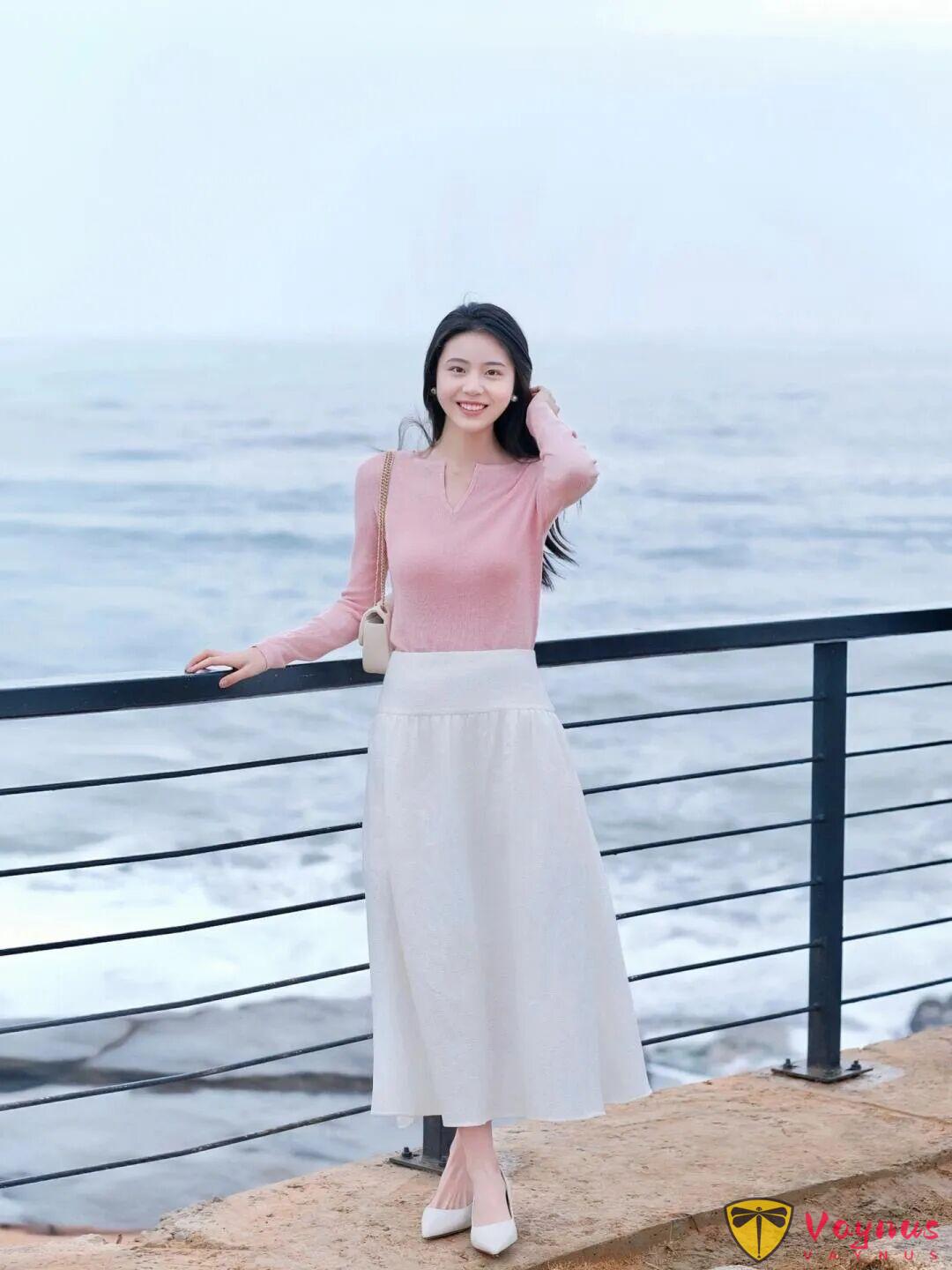 半身长裙拍照,7个姿势,温柔优雅显气质,好看上镜又出片