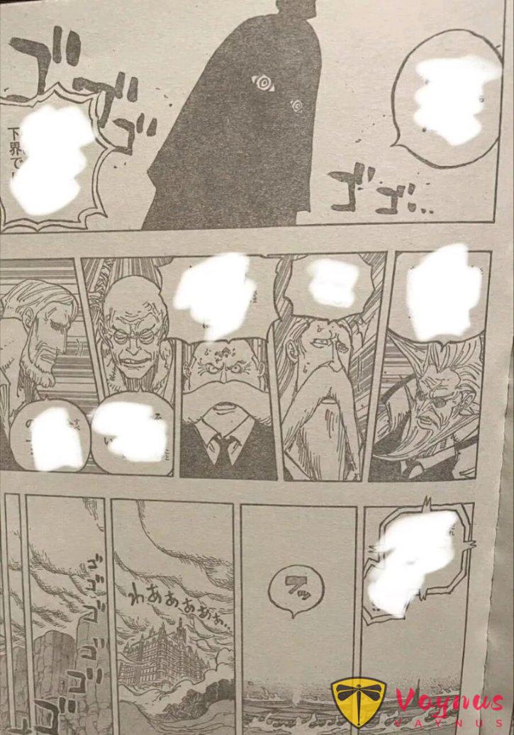 海贼王1179话：加林圣和内奸约克通话，伊姆大人露出真容貌