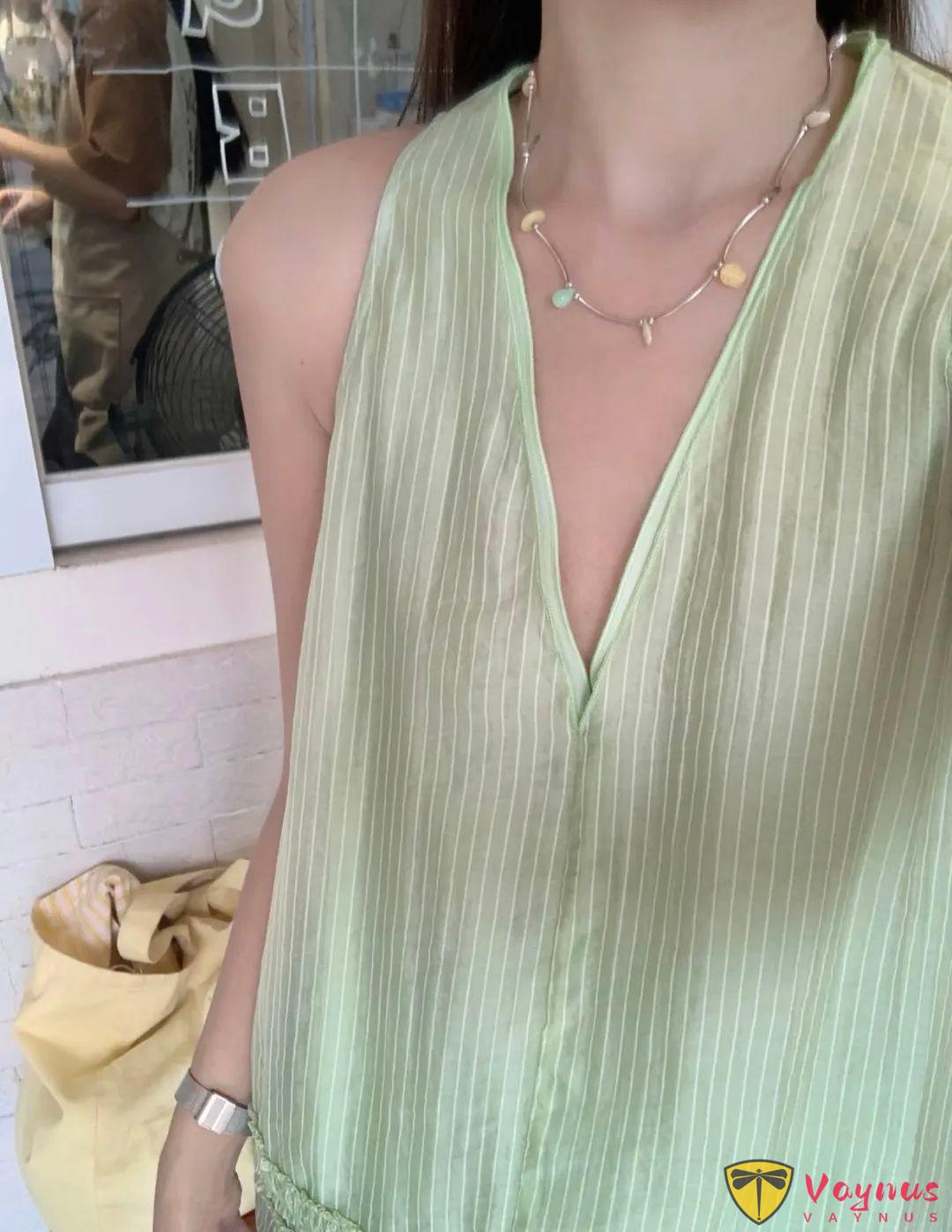 超级清爽的绿色系穿搭