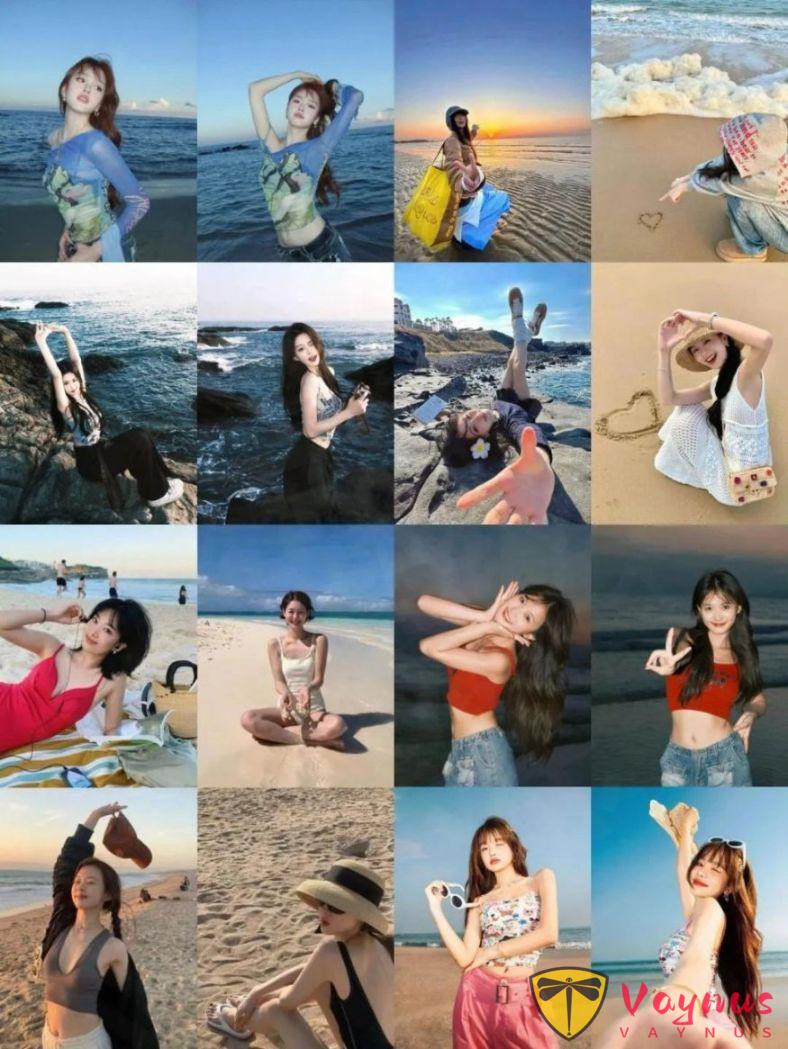 海邊氛圍拍照5招：白裙+逆光=直出電影劇照