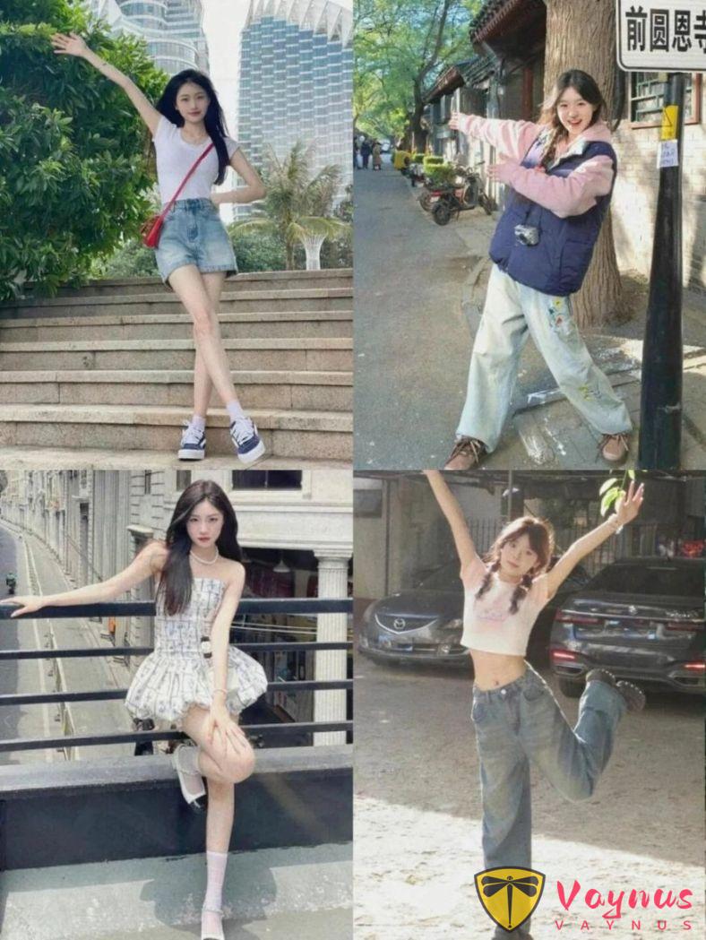林蔭街頭6個拍照秘籍，陽光灑下來直接拍出電影感，短褲長裙都出片