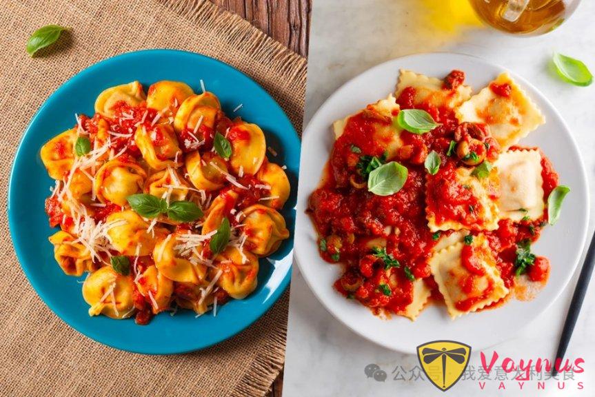Ravioli和Tortelloni究竟有什么区别？一次看懂两大意式包馅面食