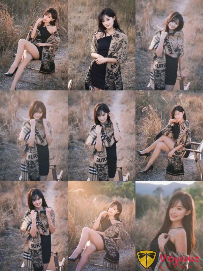 戶外質感寫真，9個氛圍感動作，溫柔浪漫顯氣質，每張都是雜誌封面