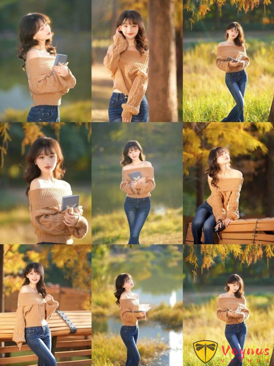 拒绝平平无奇！9个逆光人像拍照姿势，温柔松弛显气质，美到发光