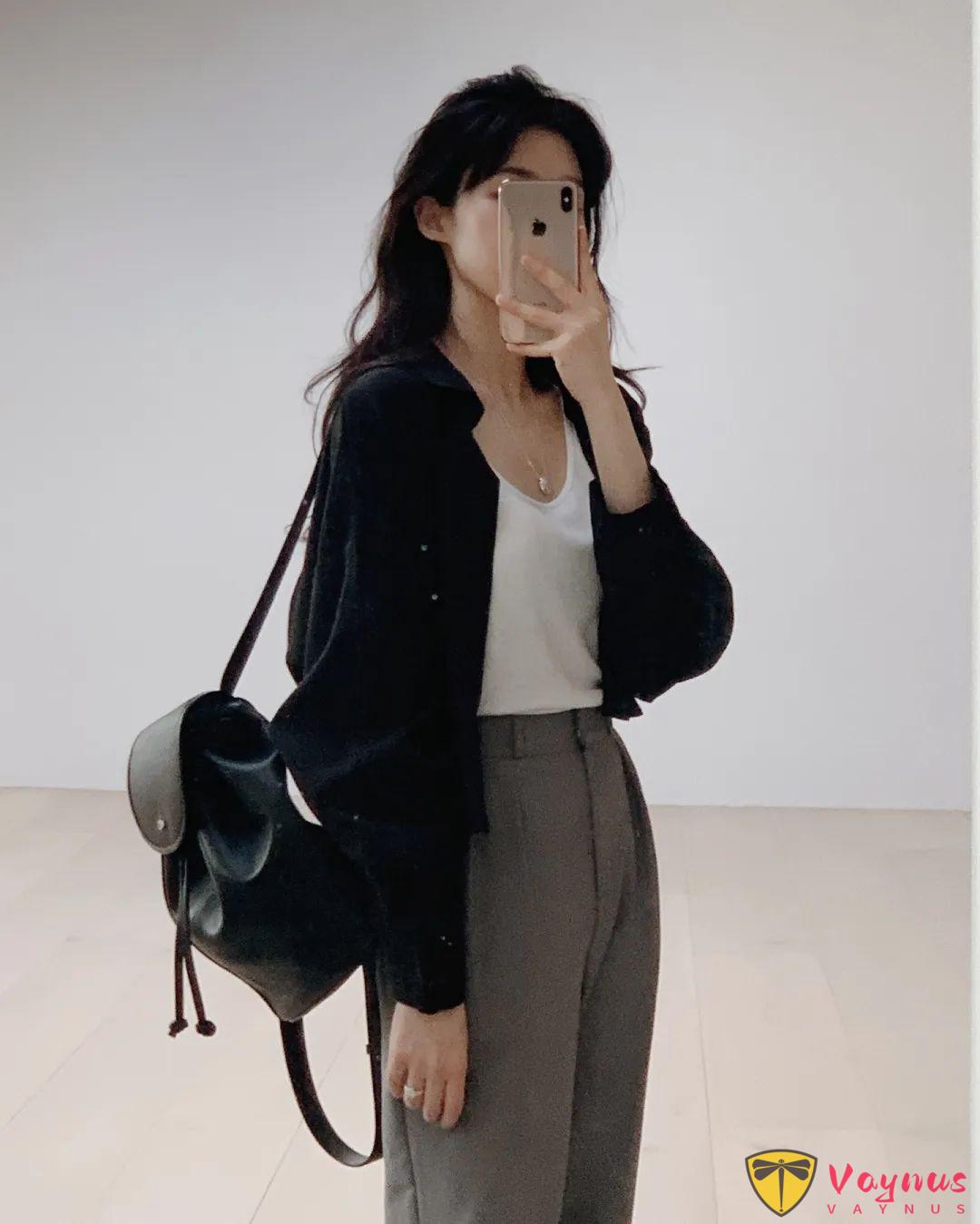 短款亚麻衬衫怎么搭